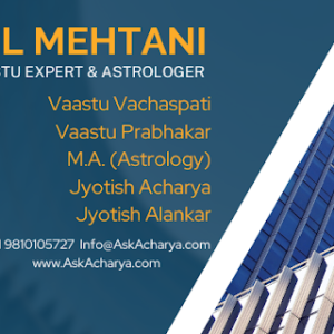 Acharya Sunil Mehtani Vastu Expert & Astrologer